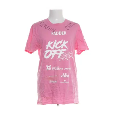 T-shirt (Roze, Meerkleurig) van Gildan Softstyle Katoen