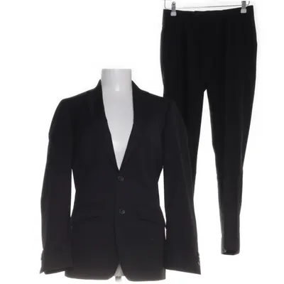 Suit (Black) from Bogie Polyester, Viscose