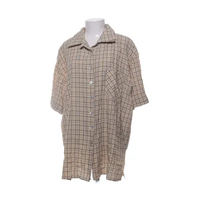 Korte mouwen shirt (Beige, Zwart) van First Lady Polyester, Viscose