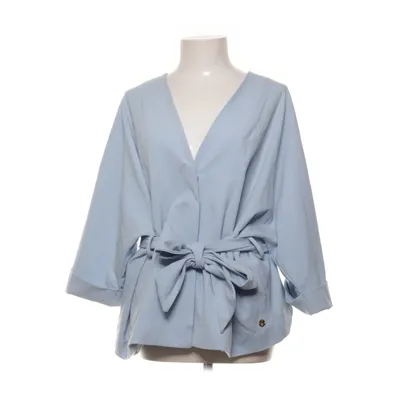 Cardigan (Blue) from Pernilla Wahlgren Elastane, Polyester, Viscose
