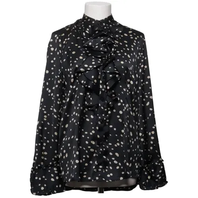 Bluse (Sort, Beige) fra Karmamia Polyester