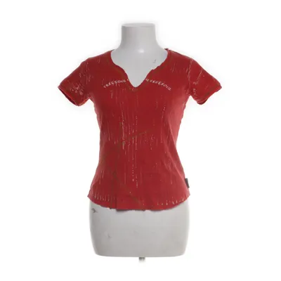 T-shirt (Red, Multicolored) from Freesoul Cotton