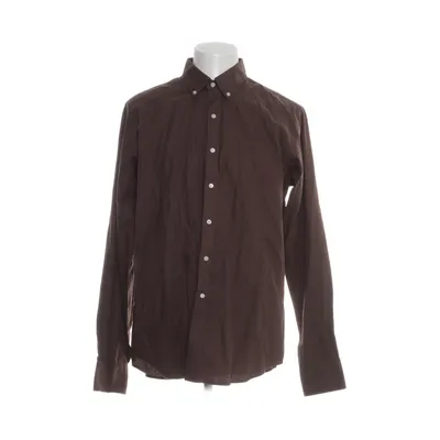 Buttondown-skjorta (Brun) från John Henric Bomull