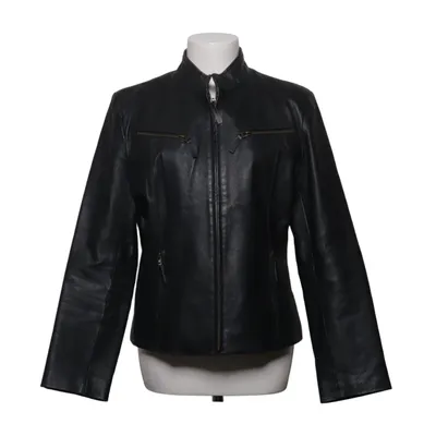 Veste en cuir (Noir) de Joy Cuir, Polyester