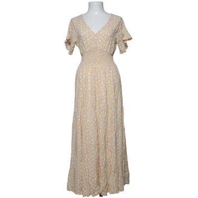 Långklänning (Beige, Gul, Vit) från Lascana Viskos