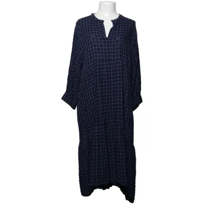 Dress (Blue) from Luxzuz Cotton, Viscose