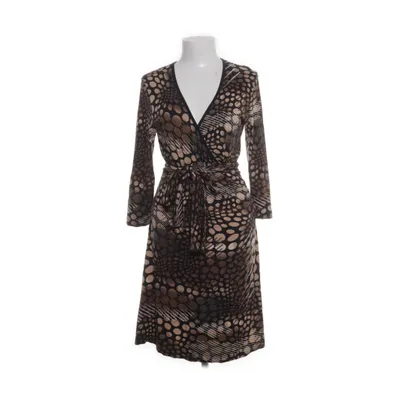Dress (Brown, Beige) from Avantgarde Elastane, Viscose
