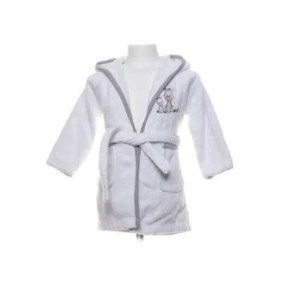 Badrock (Vit, Grå) från Baby Baby Bomull