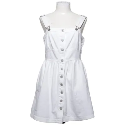 Robe salopette (Blanc) de American Eagle Coton, Élasthane
