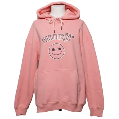 Hoodie (Pink) from Emoji Cotton, Polyester