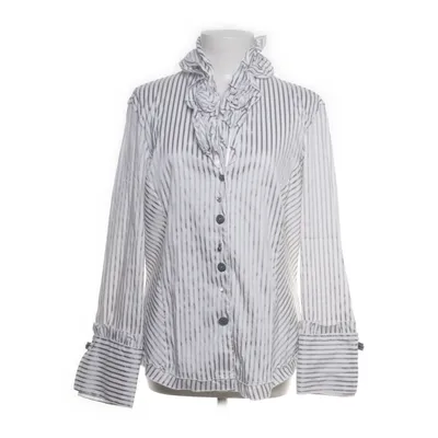 Blus (Vit, Grå) från Piro Bomull, Nylon, Polyester