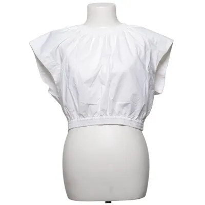 Crop top (Blanc) de H&M Trend Coton