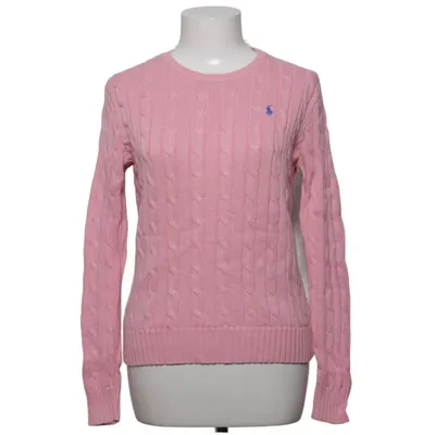 Strickpullover (Pink) von Polo Ralph Lauren Baumwolle