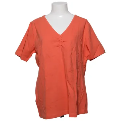 T-shirt (Rød) fra Denim & Co Bomuld, Elastan