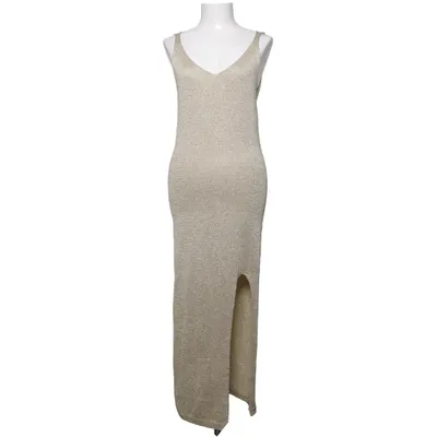 Långklänning (Guldfärgad) från Prime Polyester