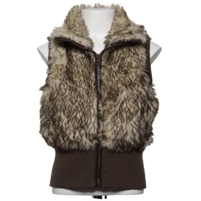 Ydervest (Brun, Beige) fra Out Wear by Lindex Akryl, Polyester