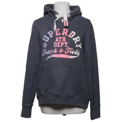 Huvtröja (Grå) från Superdry Track & Field Bomull, Polyester