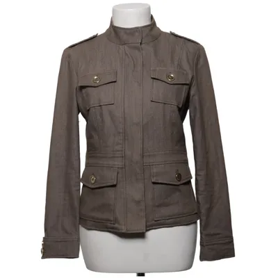 Safari jacket (Brown) from Veronica Virta Cotton, Elastane, Polyamide