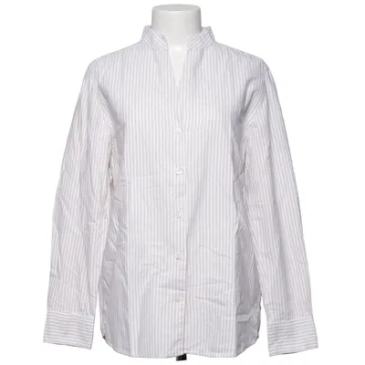 Shirt (Beige, White) from Marc O'Polo Cotton
