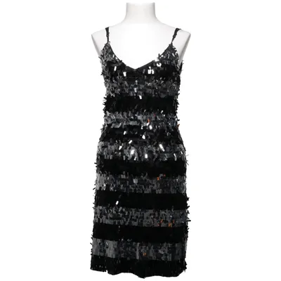 Cocktailjurk (Zwart, Zilver) van Maner Polyester