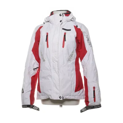 Skijakke (Hvid, Rød) fra Icepeak Polyamid, Polyester