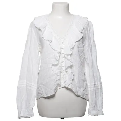 Blouse (Blanc) de Zara Coton
