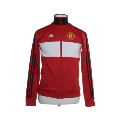 Træningsjakke (Rød, Flerfarvet) fra Adidas Polyester