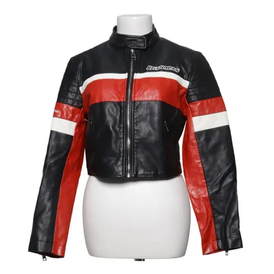 Blouson de moto (Noir, Rouge, Blanc) de Bershka Viscose