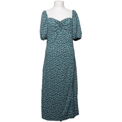 Klänning (Grön, Vit) från Monki Elastan, Polyester