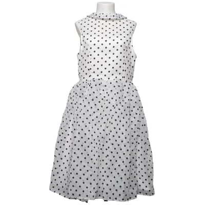 Dress (White, Black) from Unique Vintage Elastane, Polyester
