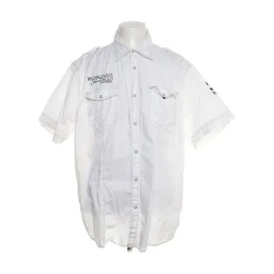 Short sleeve shirt (White, Black) from VanVaan Cotton
