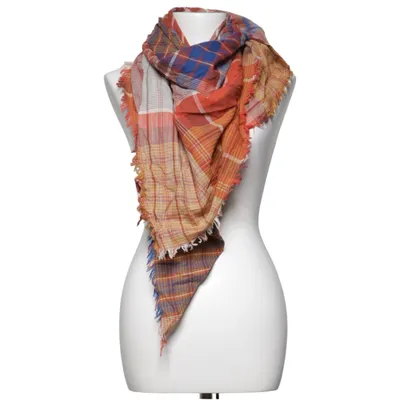 Écharpe (Rouge, Bleu, Multicolore) de Gudrun Sjödén