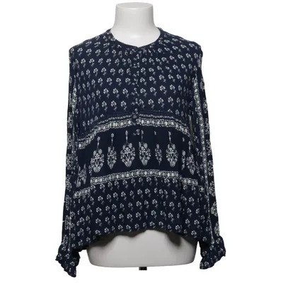 Blouse (Bleu, Blanc) de Zara Trafaluc Collection