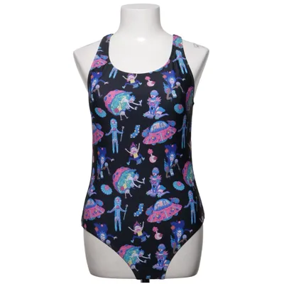 Badedragt (Sort, Pink, Flerfarvet) fra Cropp Polyester