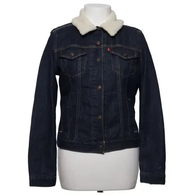 Fodrad jeansjacka (Blå) från Levi Strauss & Co Akryl, Bomull, Elastan, Polyester, Viskos