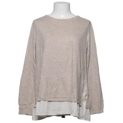 Strickpullover (Beige, Weiß) von Sfera Alpakawolle, Polyamid, Polyester, Viskose