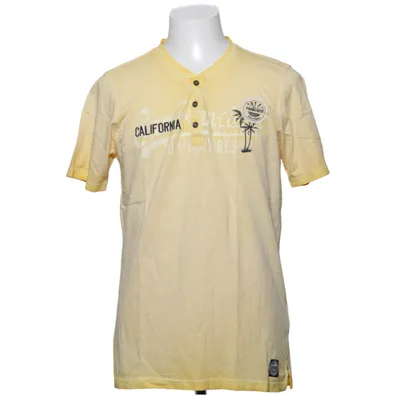 T-shirt (Geel) van Casamoda Katoen