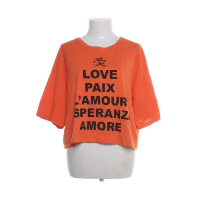 Crop top (Oranje) van River Island Katoen