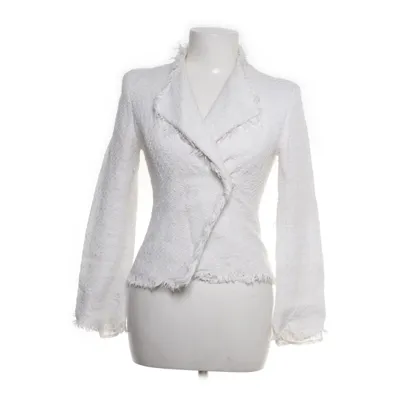 Blazer (Blanc) de Zara Woman Coton, Lin