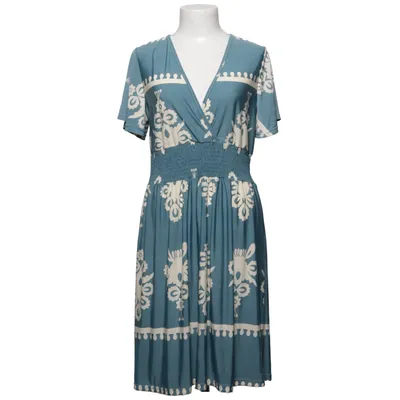 Jurk (Blauw, Beige) van Elissa