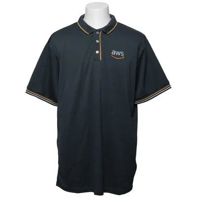 Polo (Gris) de Amazon Polyester