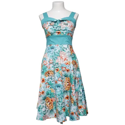Dress (Green, White, Multicolored) from Banned Cotton, Elastane
