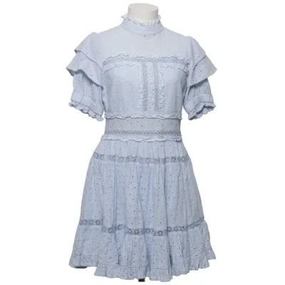 Klänning (Blå) från By Malina Bomull, Polyester