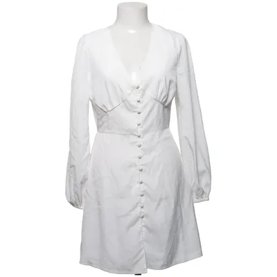 Jurk (Wit) van Nelly x Glamorous Polyester