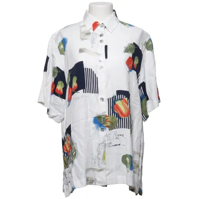 Chemise à manches courtes (Blanc, Multicolore) de Gira Puccino Viscose