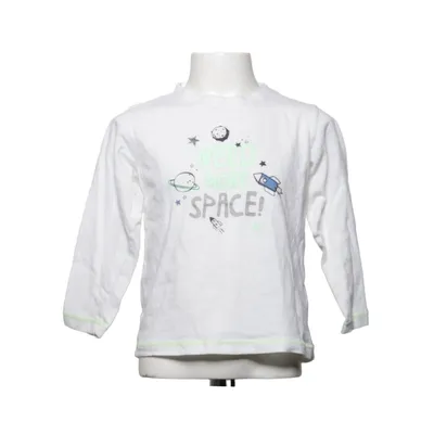 Long sleeve T-shirt (White, Green) from Blue Seven Cotton