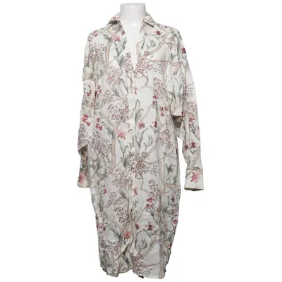 Skjortekjole (Hvid, Flerfarvet) fra Johanna Ortiz x H&M Linned