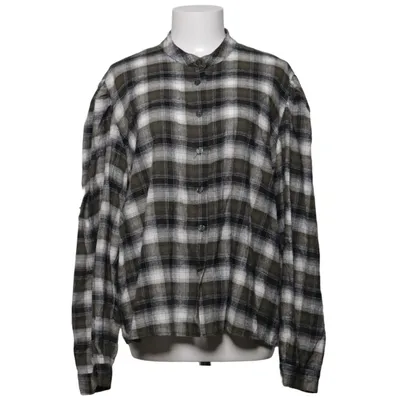 Flanellhemd (Grün, Weiß, Schwarz) von Copenhagen Luxe Baumwolle, Polyester