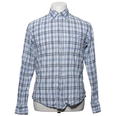 Shirt (Blauw, Wit) van Murrey Katoen