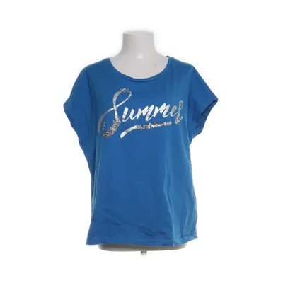 Top (Blauw, Wit) van Bonprix Katoen